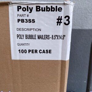 20 pack  Bubble Poly Mailers #3    8x14  Industry style ''Individual''